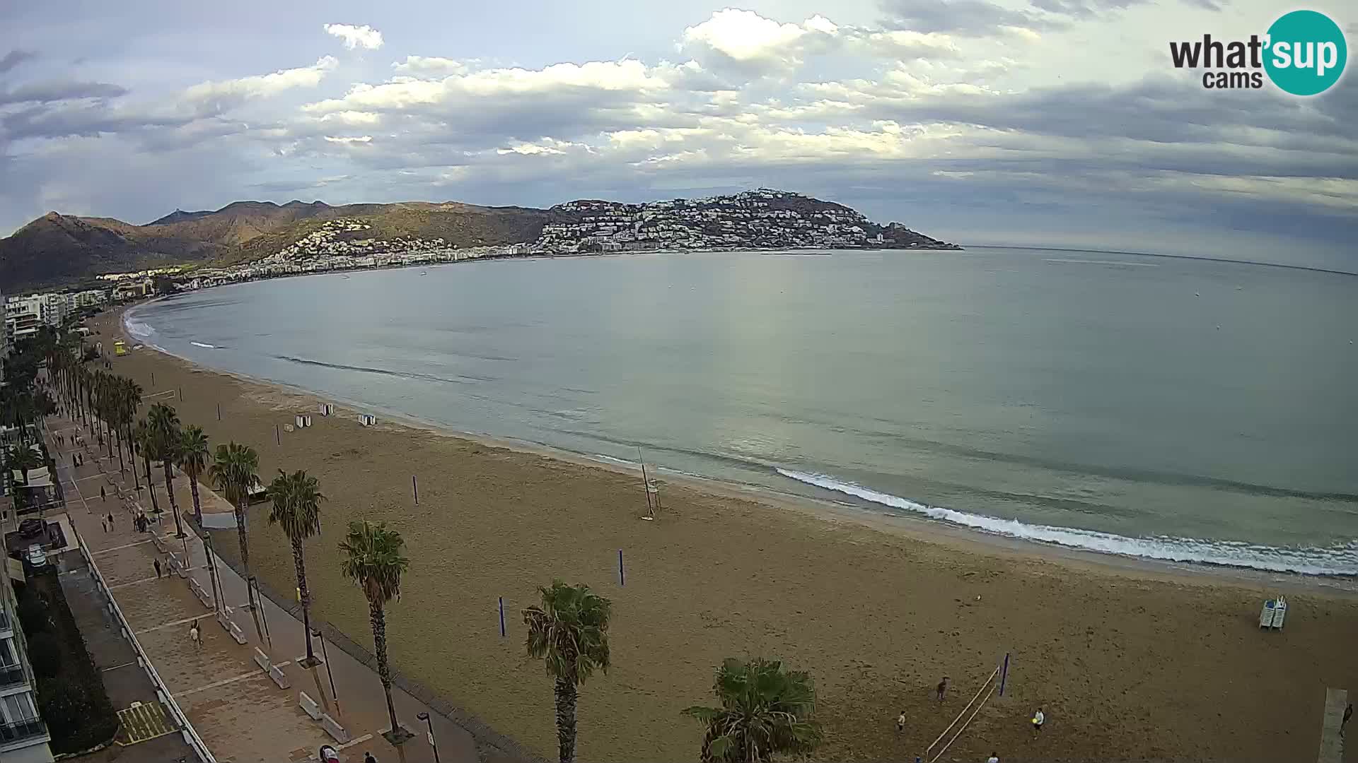 Roses camera en vivo playa Costa Brava- Hotel MonteCarlo