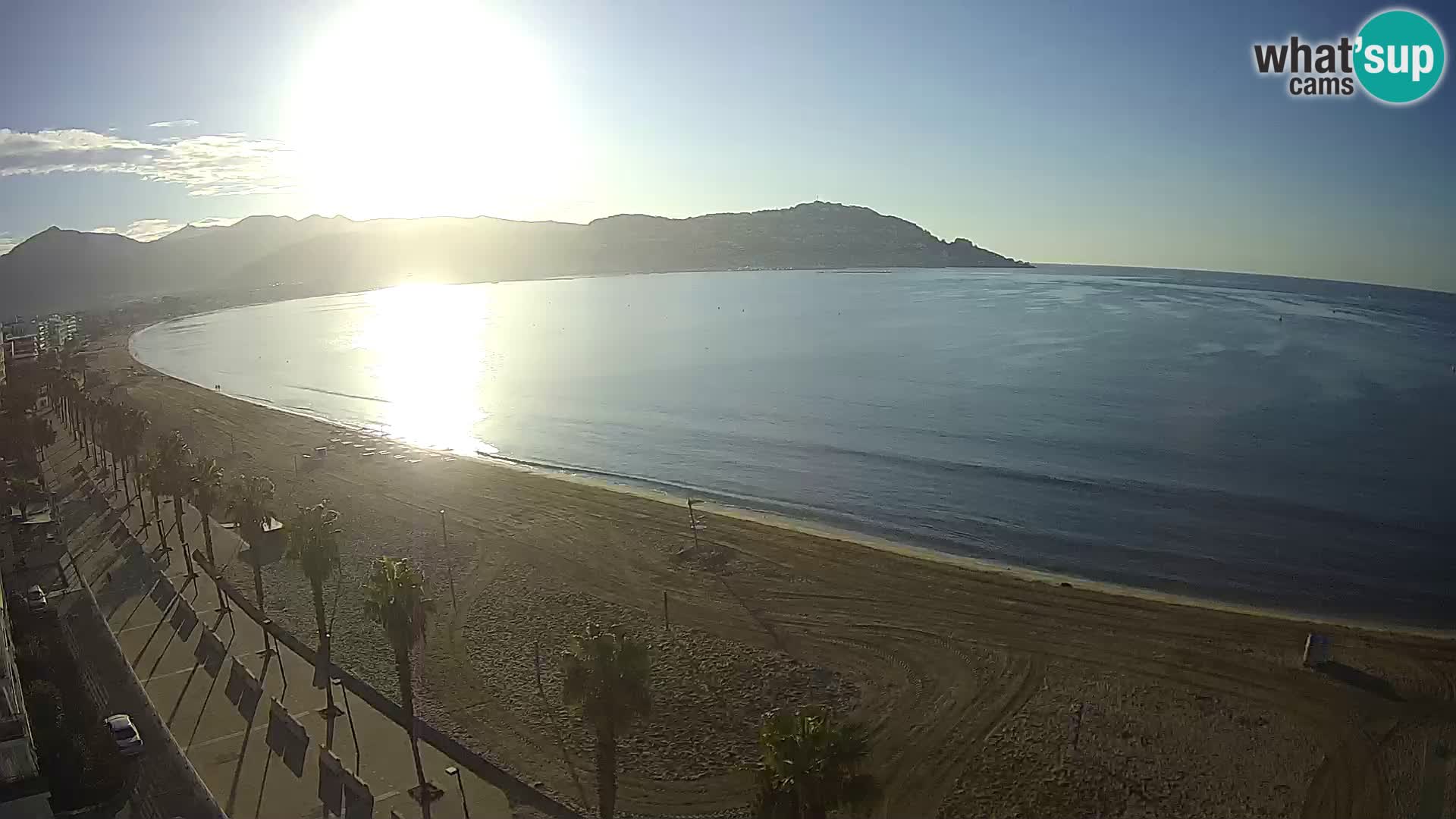Webcam Costa Brava Roses Strand – Montecarlo Hotel livecam Spanien