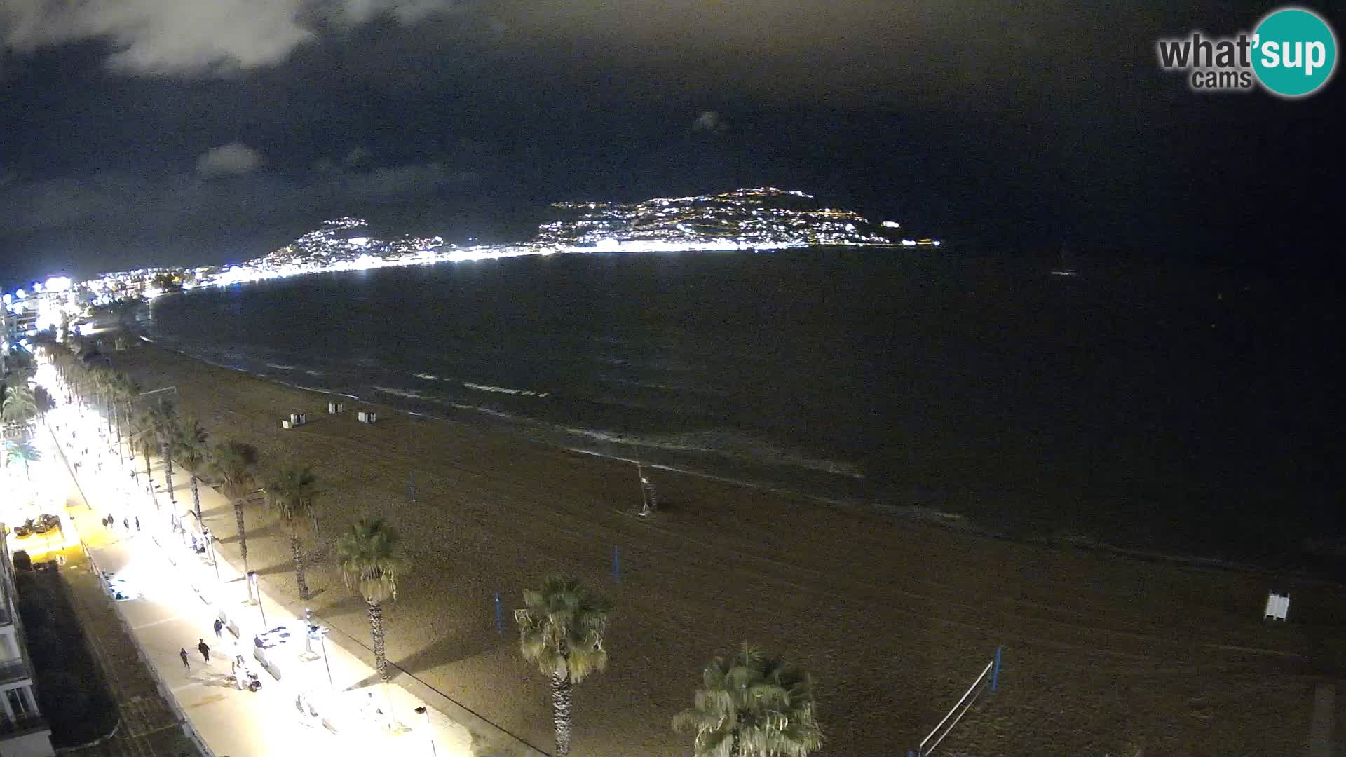 LIVEcam Roses plage Costa Brava – Hotel Montecarlo webcam Espagne