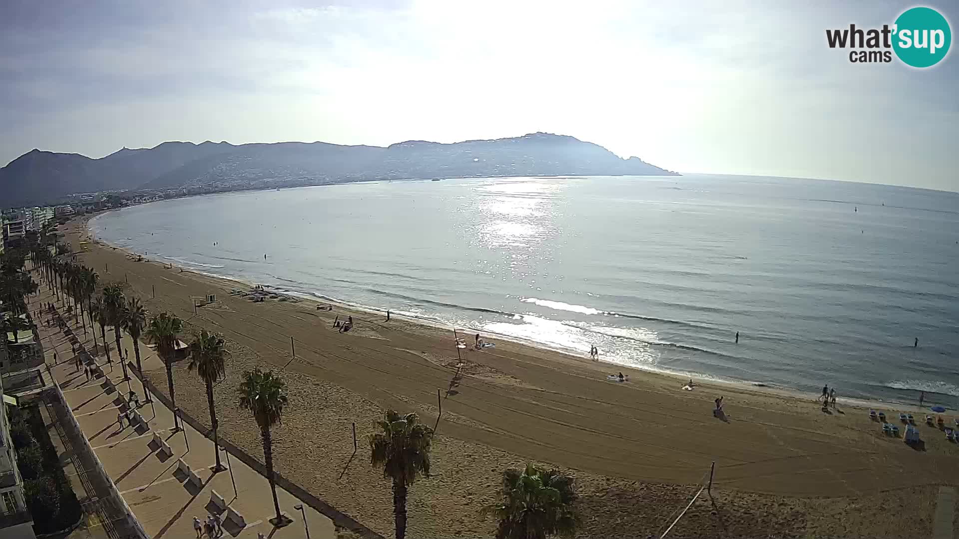 Live cam Roses  – Costa Brava spiaggia – Hotel MonteCarlo