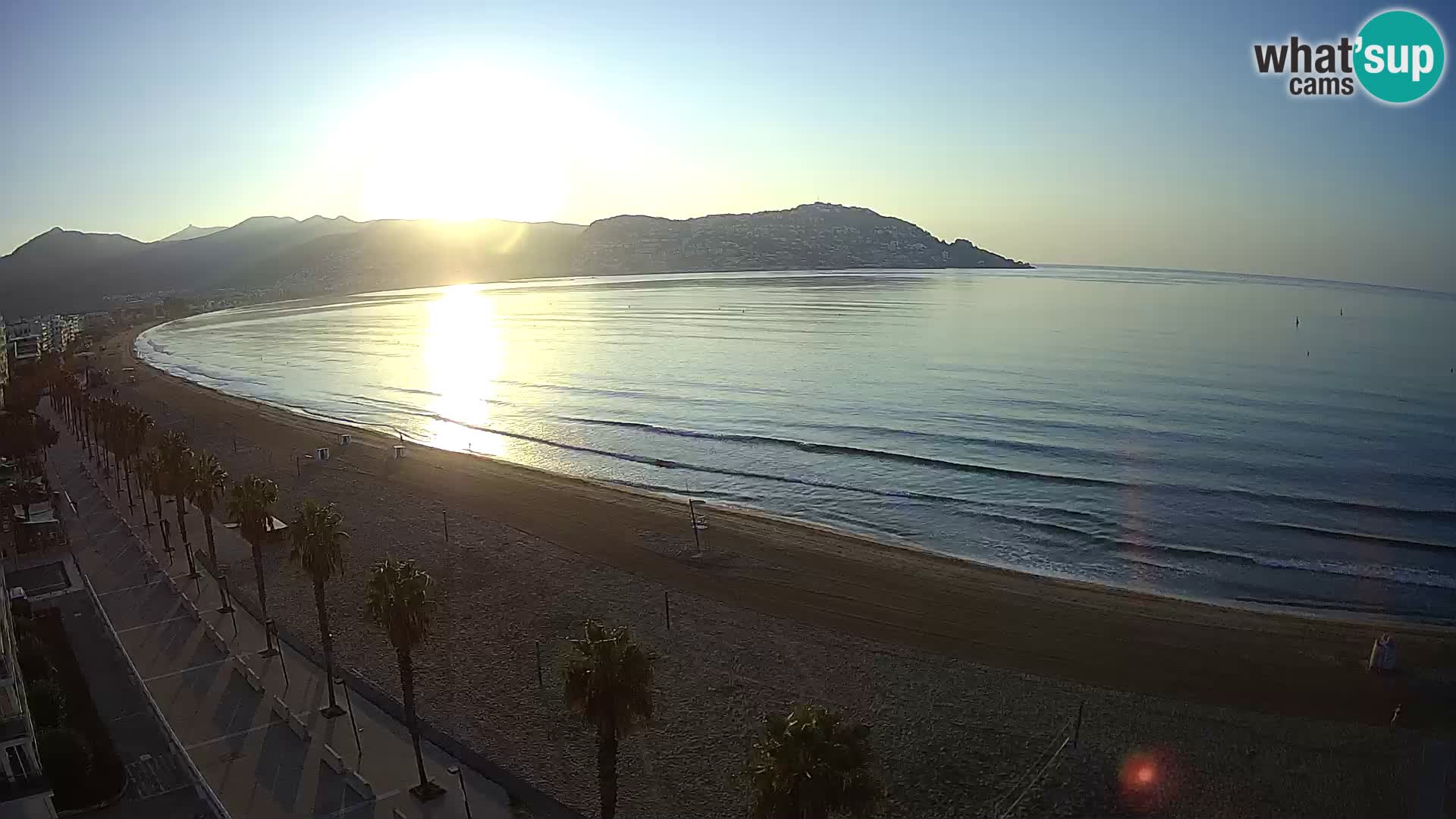 Live cam Roses  – Costa Brava spiaggia – Hotel MonteCarlo