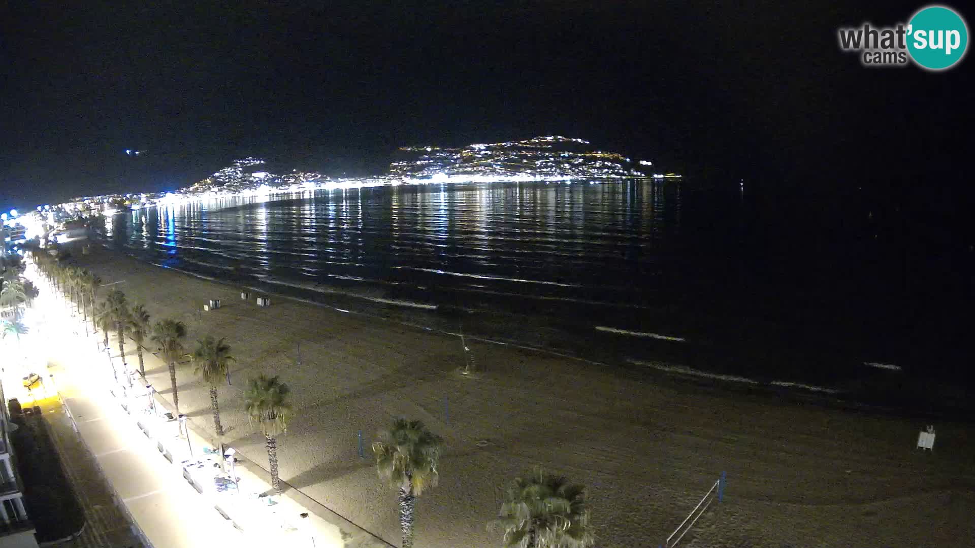 Live cam Roses  – Costa Brava spiaggia – Hotel MonteCarlo