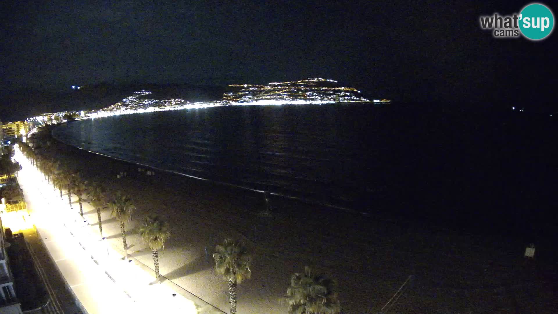 LIVEcam Roses plage Costa Brava – Hotel Montecarlo webcam Espagne