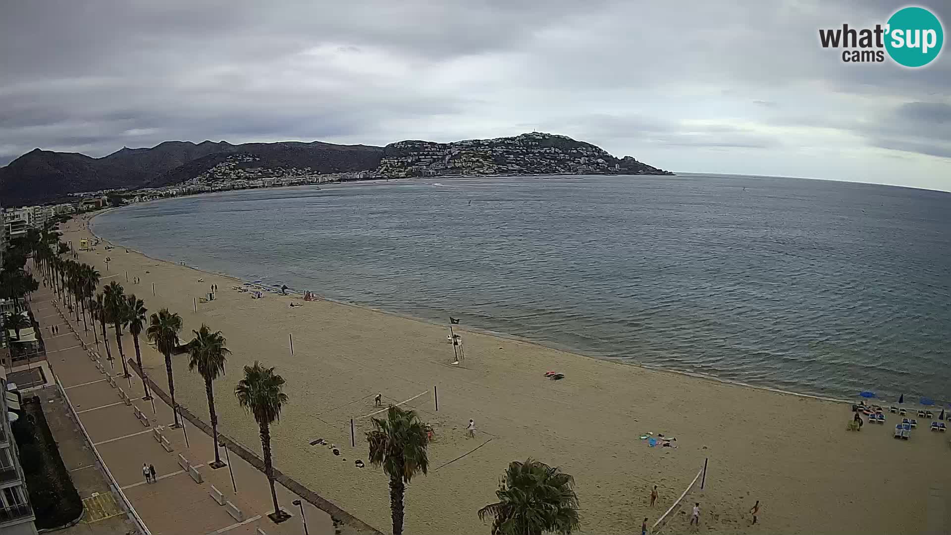 Webcam Costa Brava Roses Strand – Montecarlo Hotel livecam Spanien