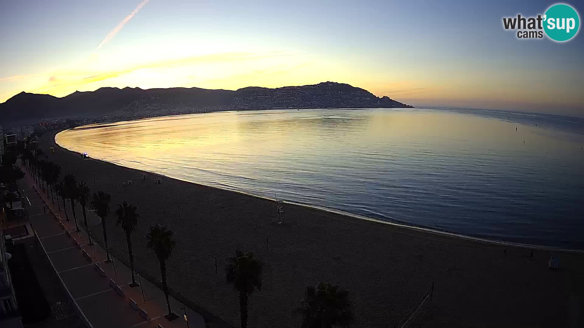Roses camera en vivo playa Costa Brava- Hotel MonteCarlo