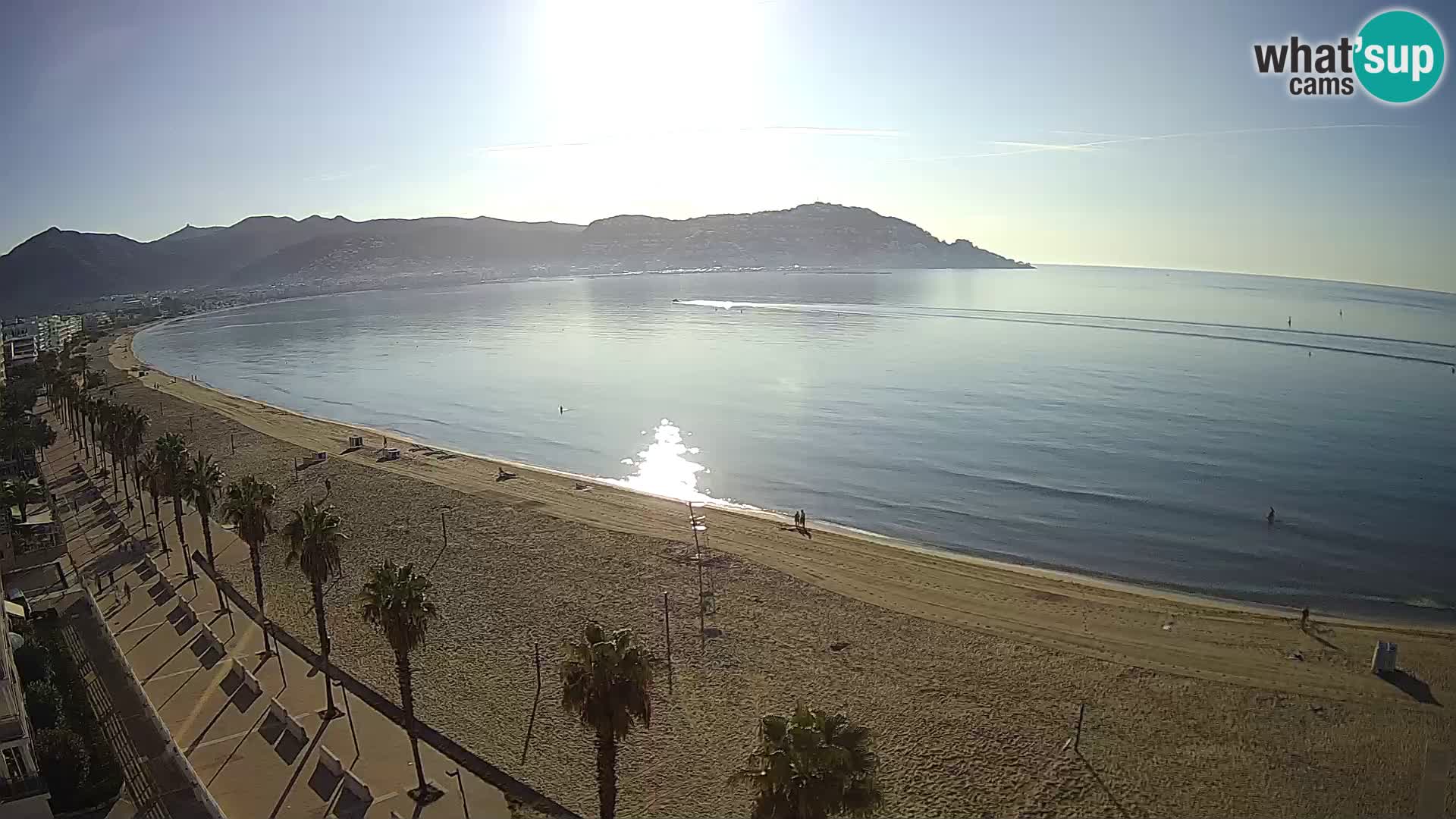 Live cam Roses  – Costa Brava spiaggia – Hotel MonteCarlo