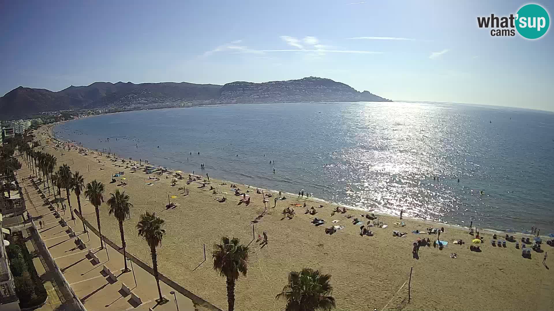 Spletna kamera Roses – Španija – Pogled s hotela MonteCarlo