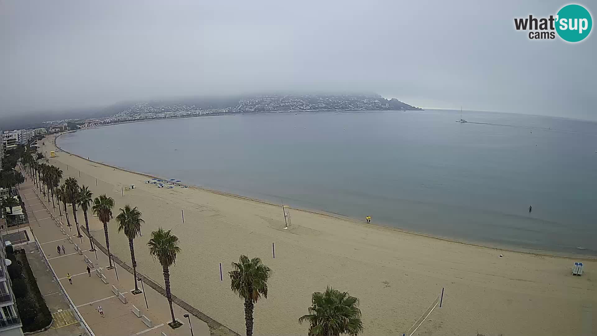 Webcam Costa Brava Roses Strand – Montecarlo Hotel livecam Spanien