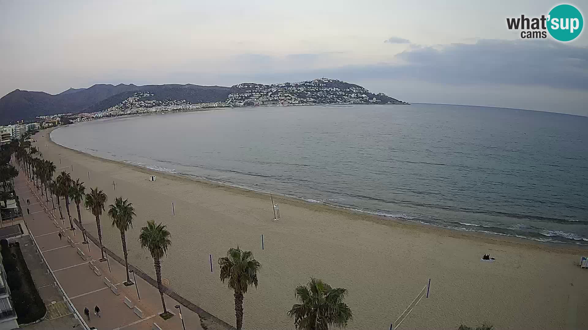 Live cam Roses  – Costa Brava spiaggia – Hotel MonteCarlo
