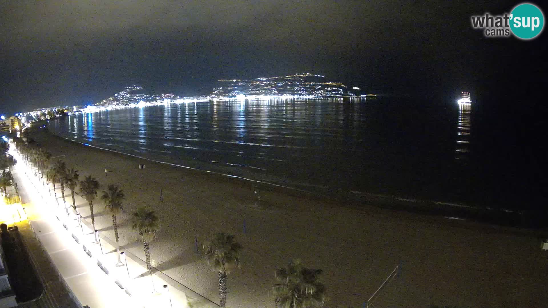 Live cam Roses  – Costa Brava spiaggia – Hotel MonteCarlo