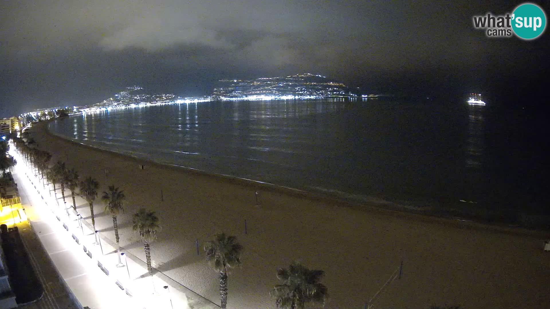 LIVEcam Roses plage Costa Brava – Hotel Montecarlo webcam Espagne
