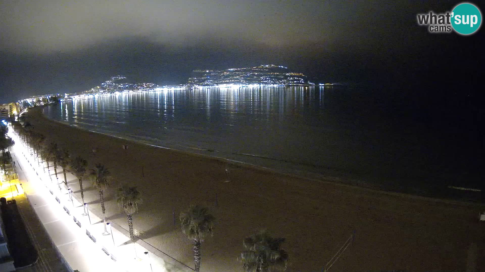 LIVEcam Roses plage Costa Brava – Hotel Montecarlo webcam Espagne
