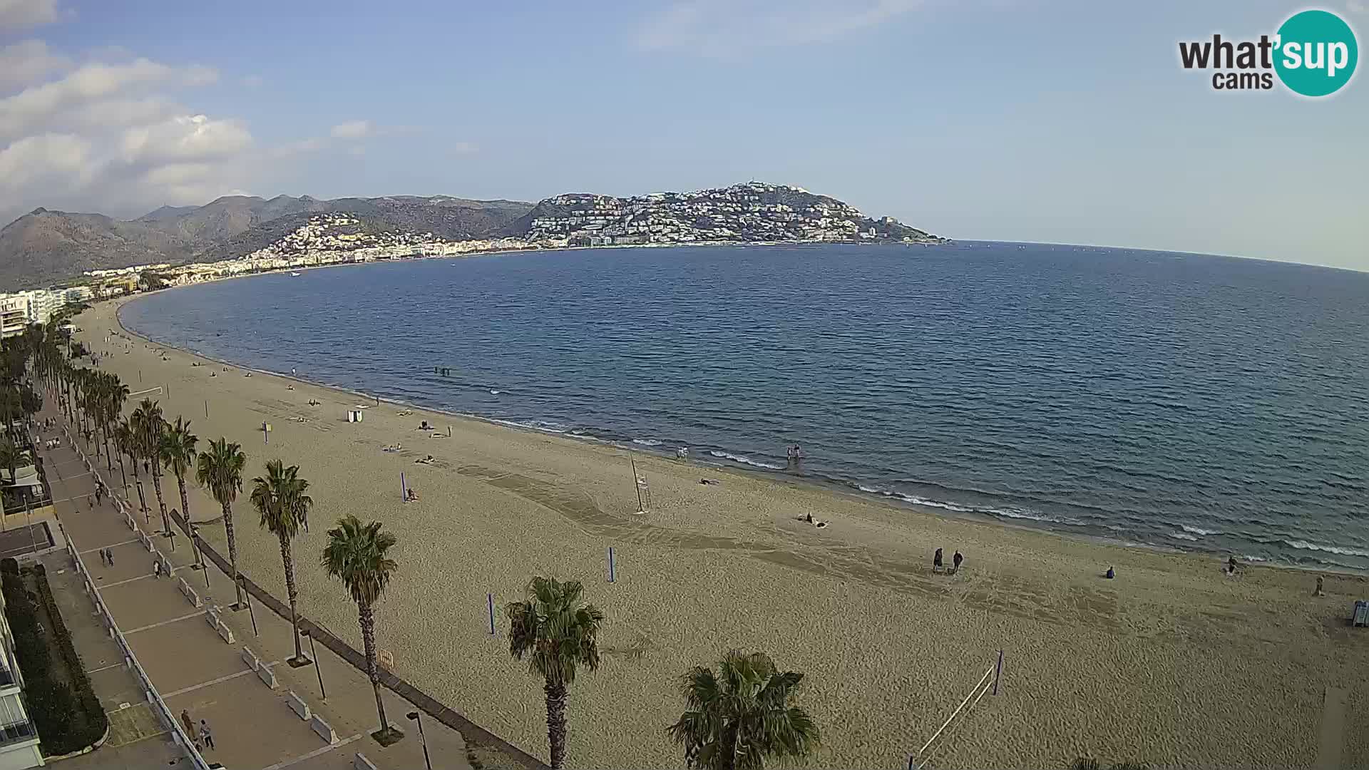 Roses camera en vivo playa Costa Brava- Hotel MonteCarlo