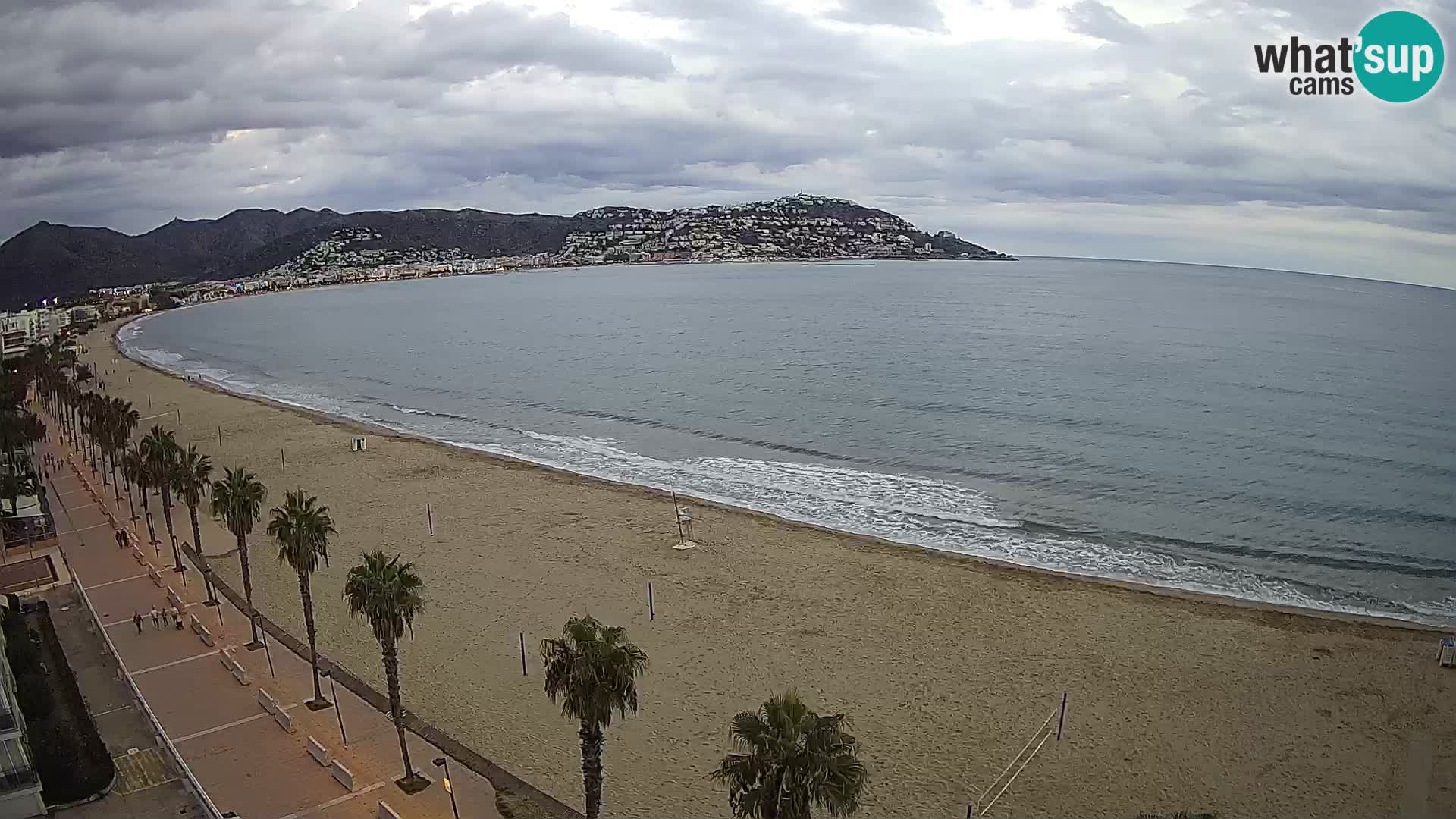 Live cam Roses  – Costa Brava spiaggia – Hotel MonteCarlo