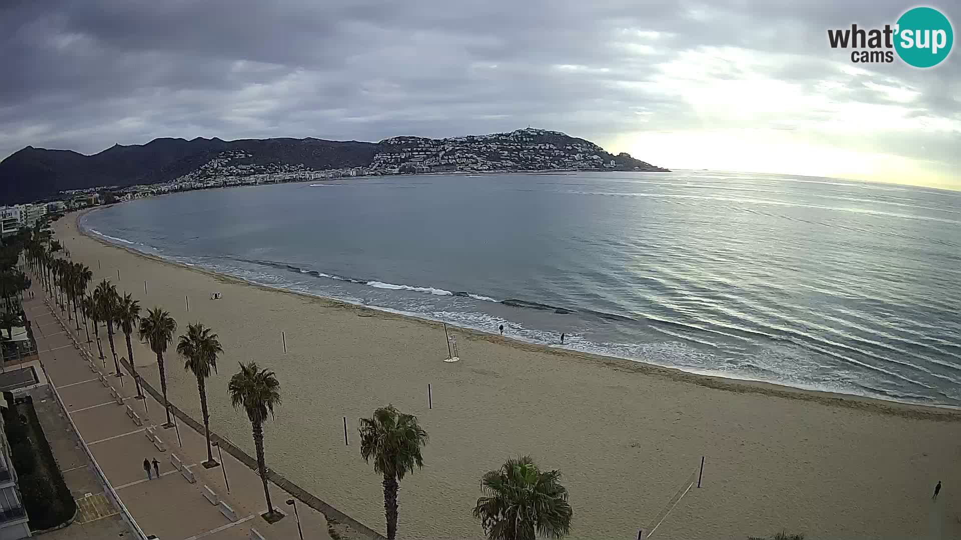 Webcam Costa Brava Roses Strand – Montecarlo Hotel livecam Spanien