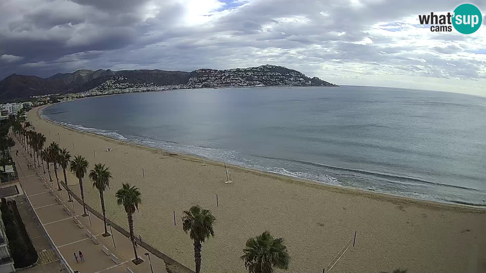 Webcam Costa Brava Roses Strand – Montecarlo Hotel livecam Spanien