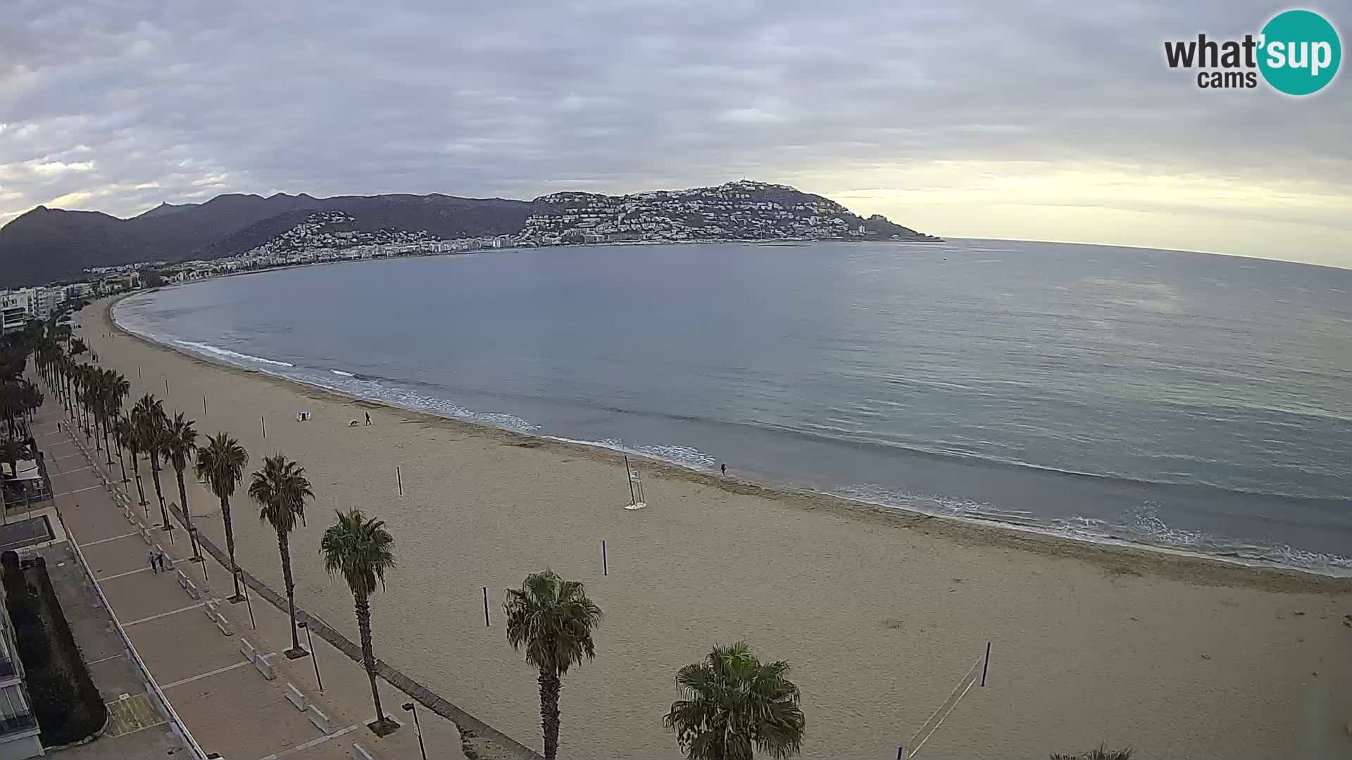 Roses camera en vivo playa Costa Brava- Hotel MonteCarlo