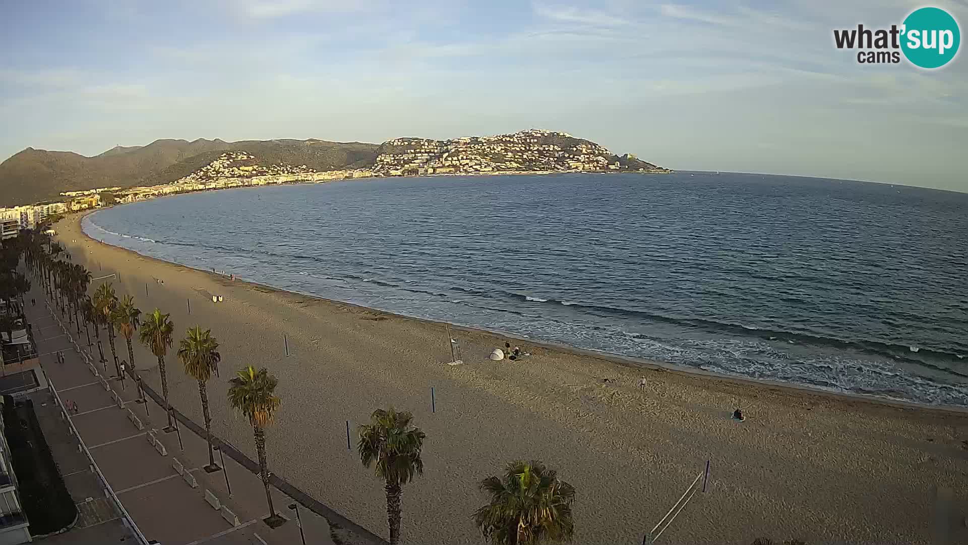 Webcam Costa Brava Roses Strand – Montecarlo Hotel livecam Spanien