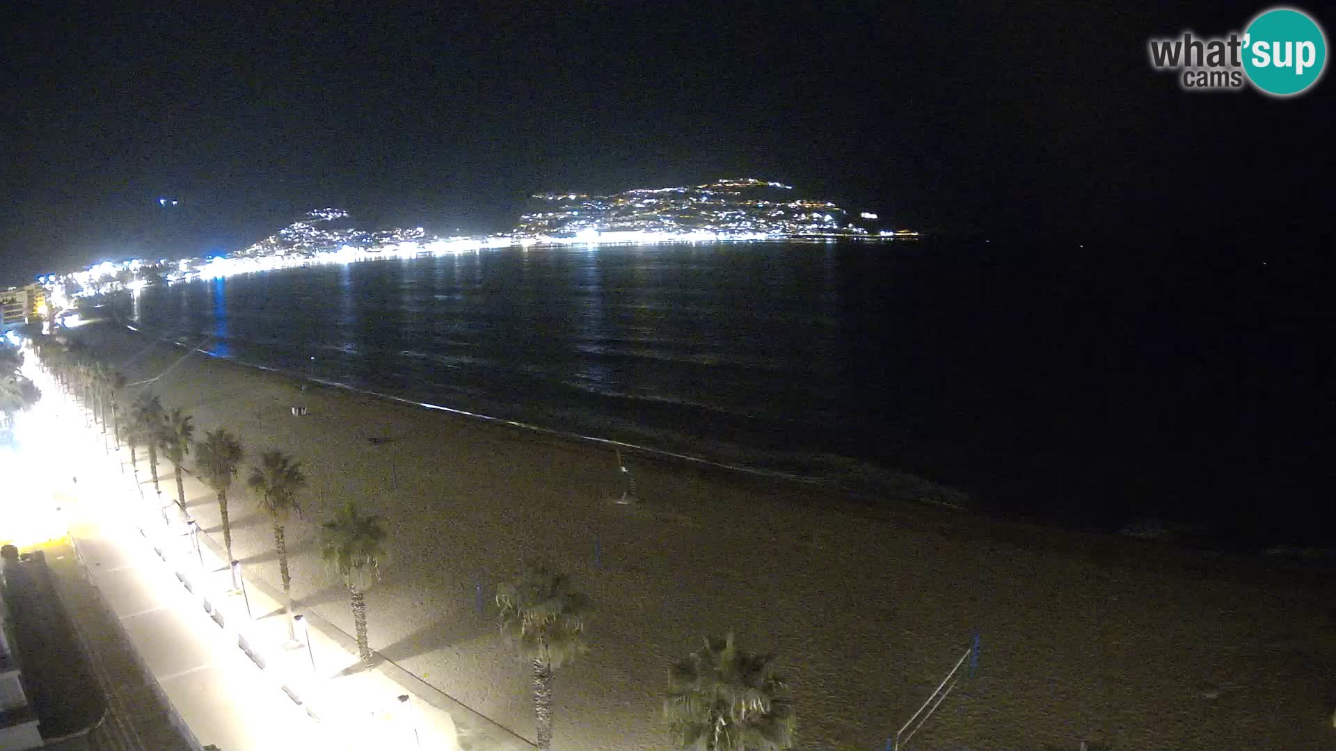 Roses camera en vivo playa Costa Brava- Hotel MonteCarlo