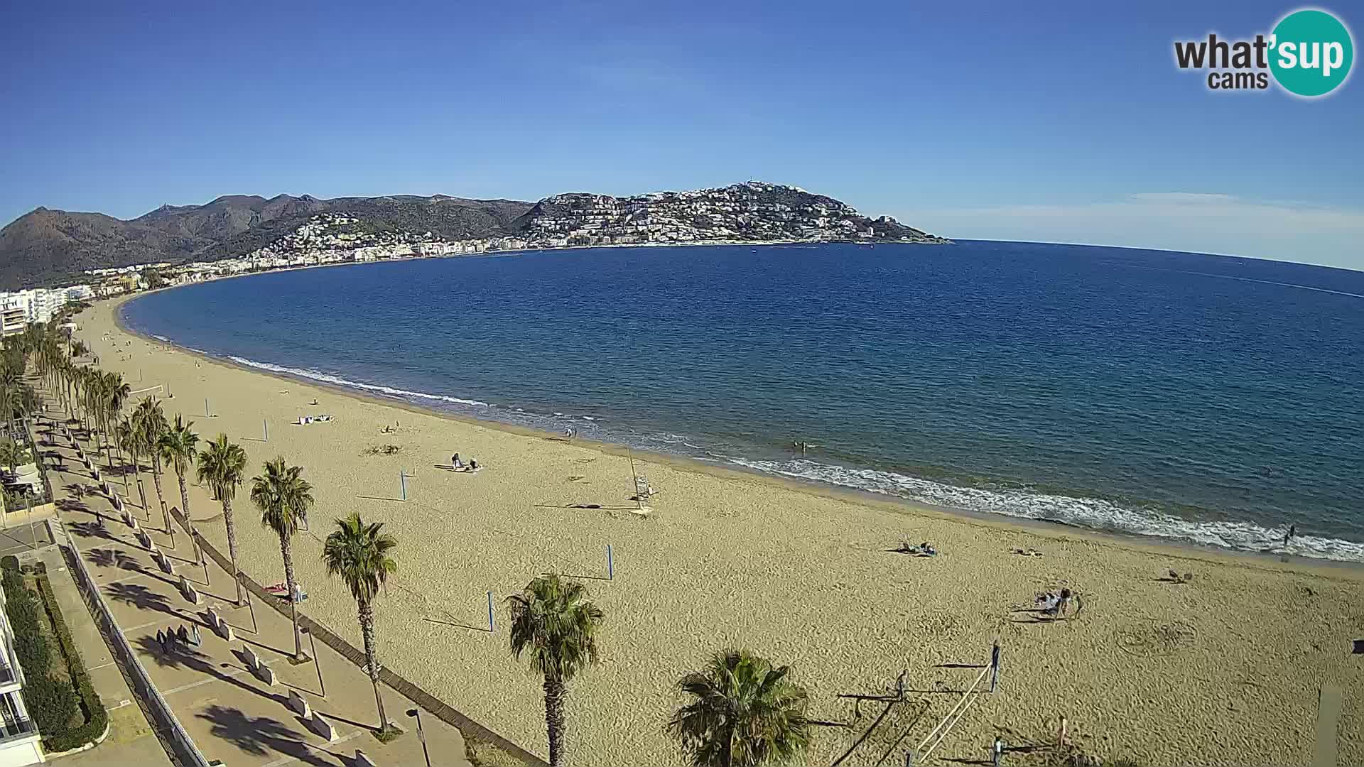 Web kamera Roses – Španijolska – Pogled sa hotela MonteCarlo
