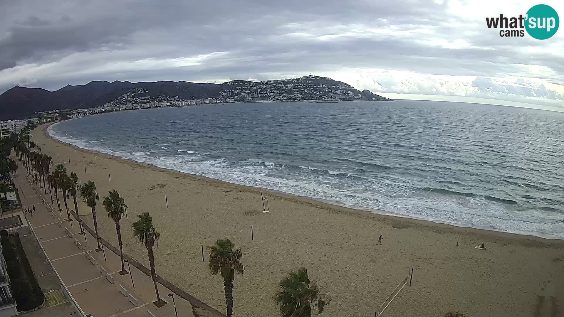 Live cam Roses  – Costa Brava spiaggia – Hotel MonteCarlo