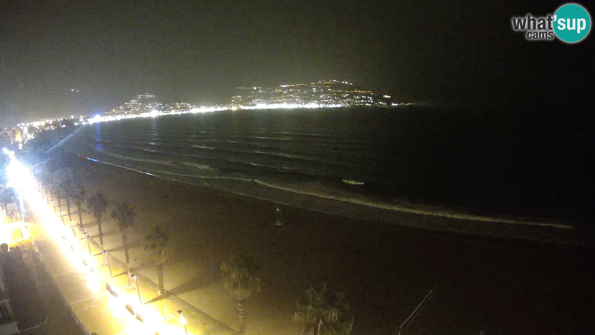 Webcam Costa Brava Roses Strand – Montecarlo Hotel livecam Spanien