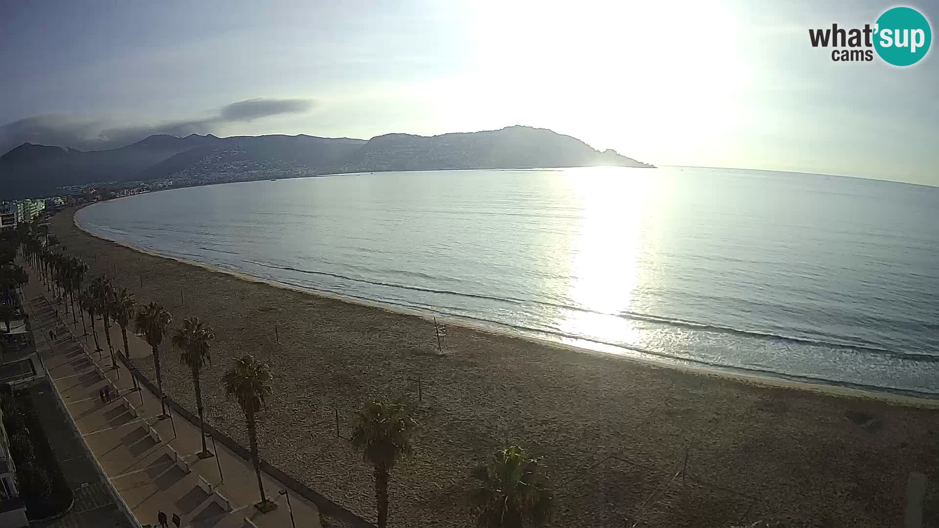 Webcam Costa Brava Roses Strand – Montecarlo Hotel livecam Spanien