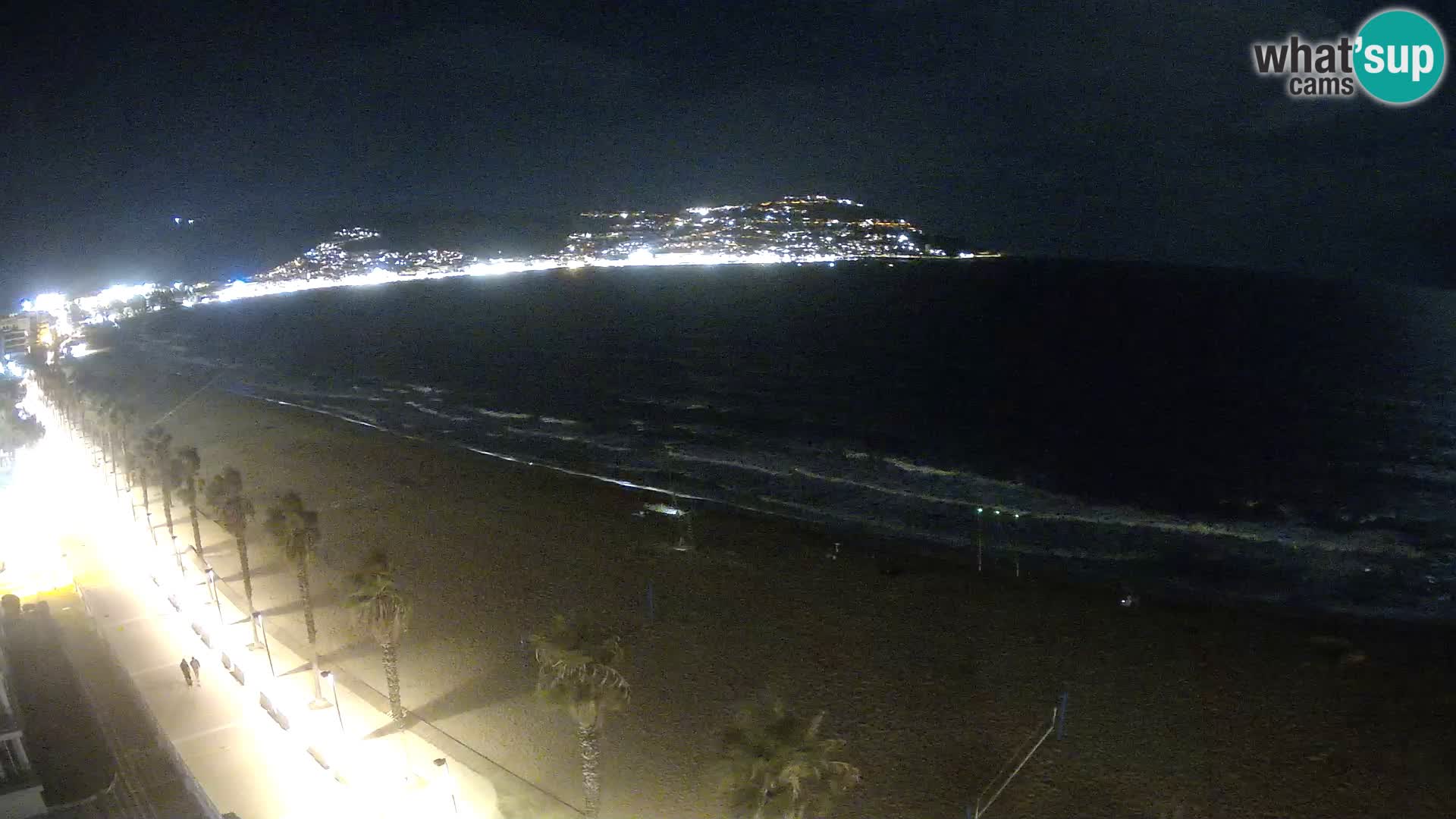 LIVEcam Roses plage Costa Brava – Hotel Montecarlo webcam Espagne