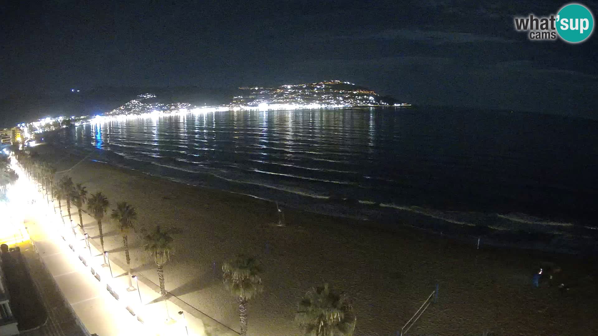 LIVEcam Roses plage Costa Brava – Hotel Montecarlo webcam Espagne