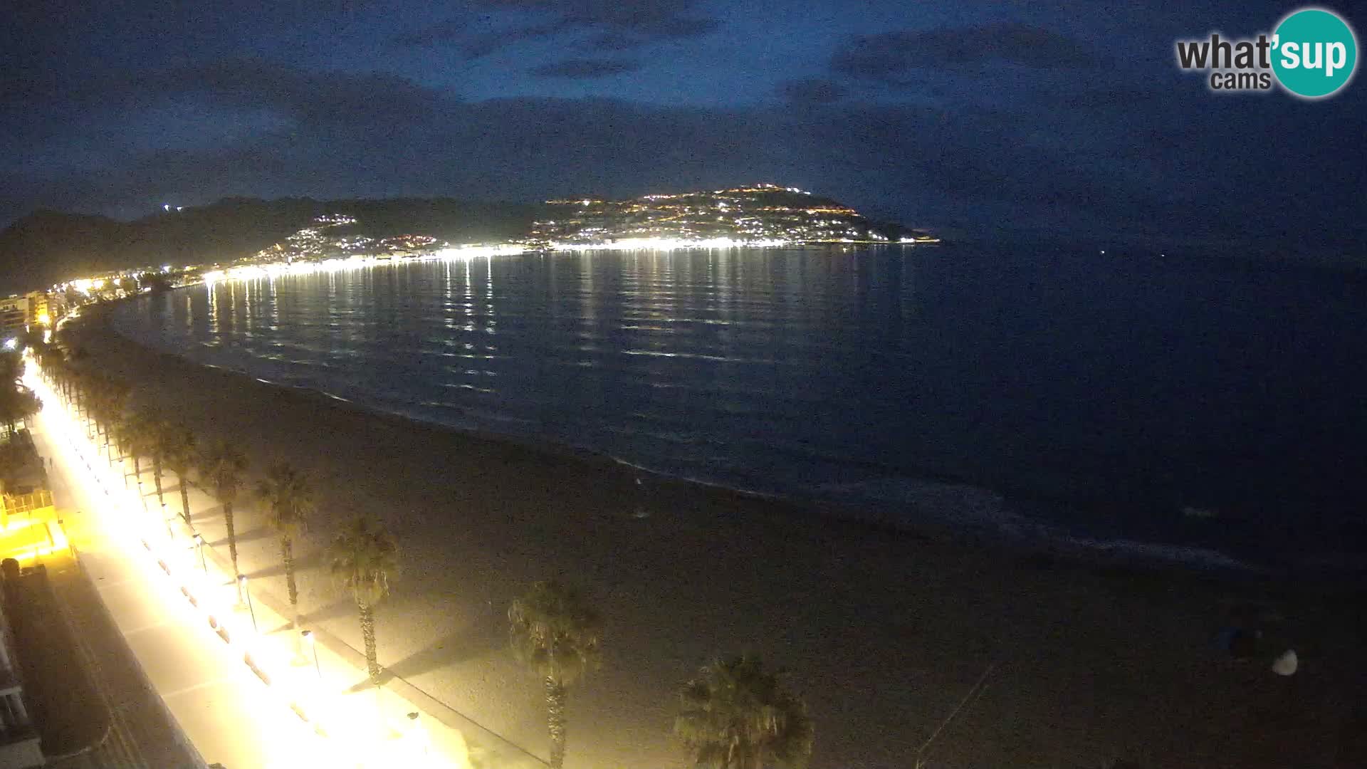 Webcam Costa Brava Roses Strand – Montecarlo Hotel livecam Spanien