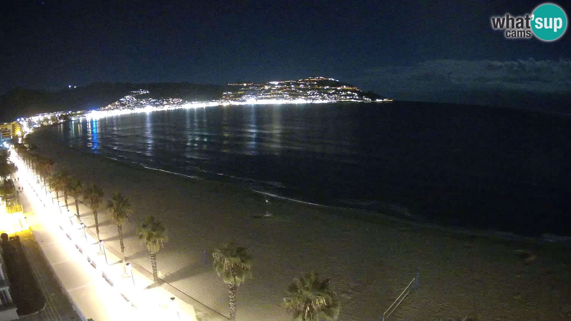 Webcam Costa Brava Roses Strand – Montecarlo Hotel livecam Spanien