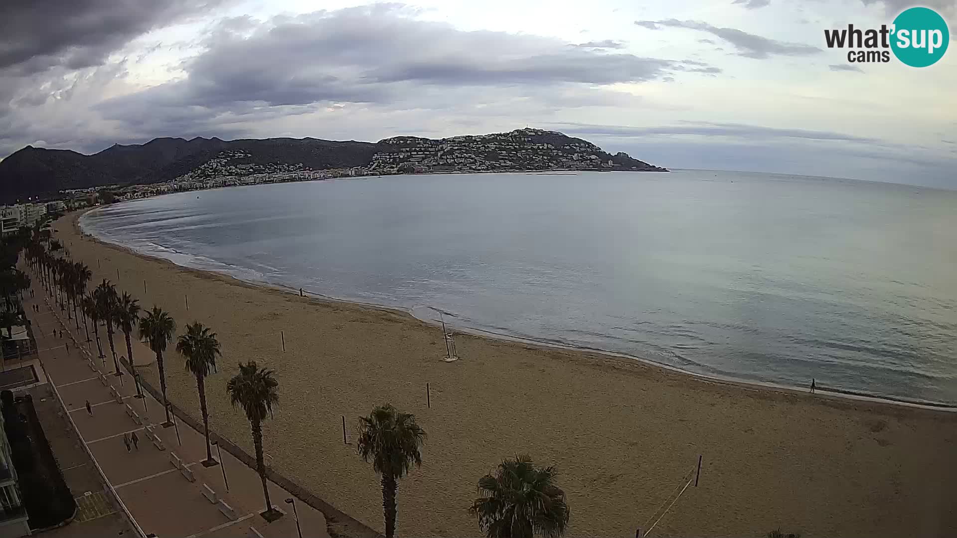 LIVEcam Roses plage Costa Brava – Hotel Montecarlo webcam Espagne