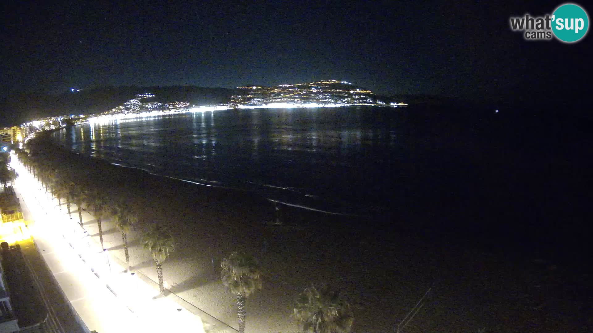 LIVEcam Roses plage Costa Brava – Hotel Montecarlo webcam Espagne