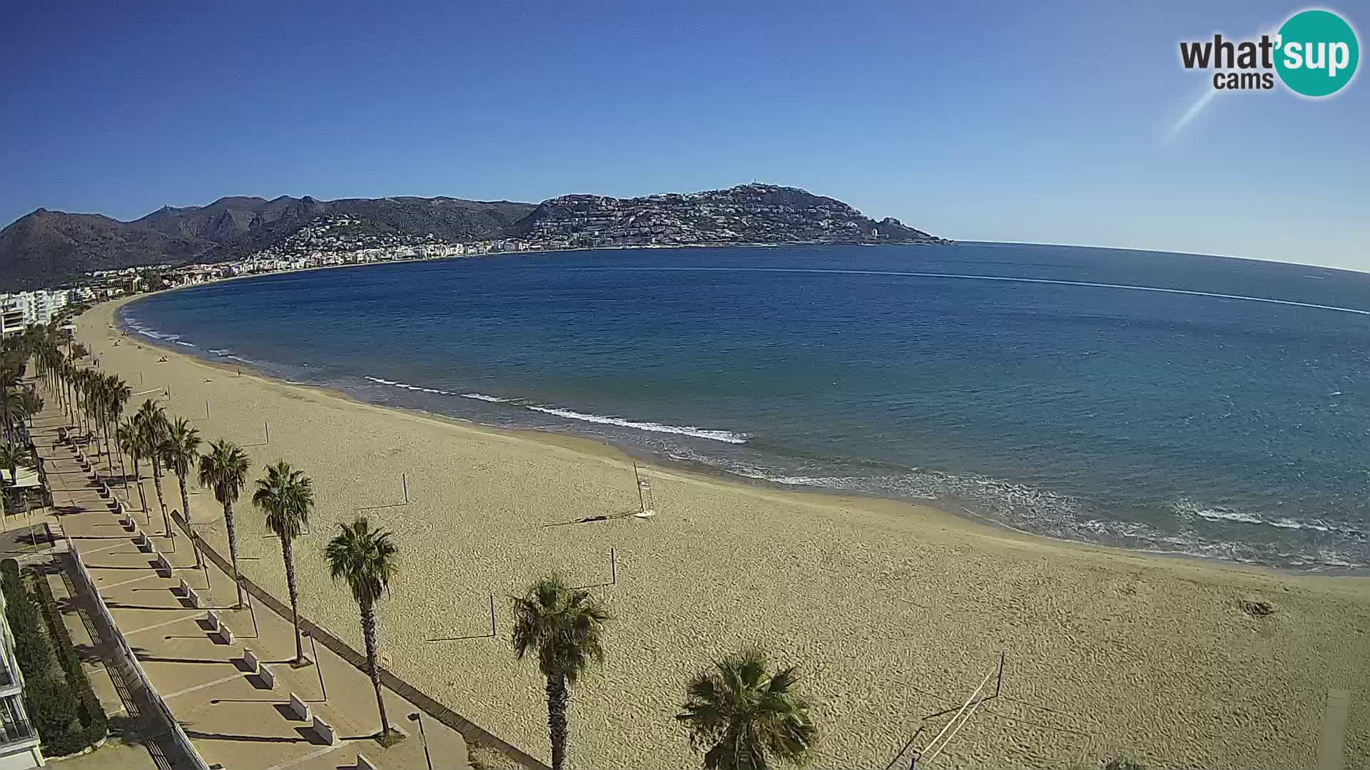 Spletna kamera Roses – Španija – Pogled s hotela MonteCarlo