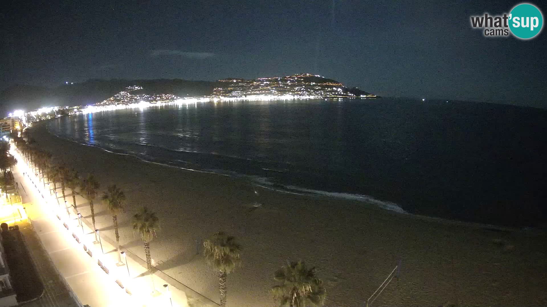 Roses camera en vivo playa Costa Brava- Hotel MonteCarlo