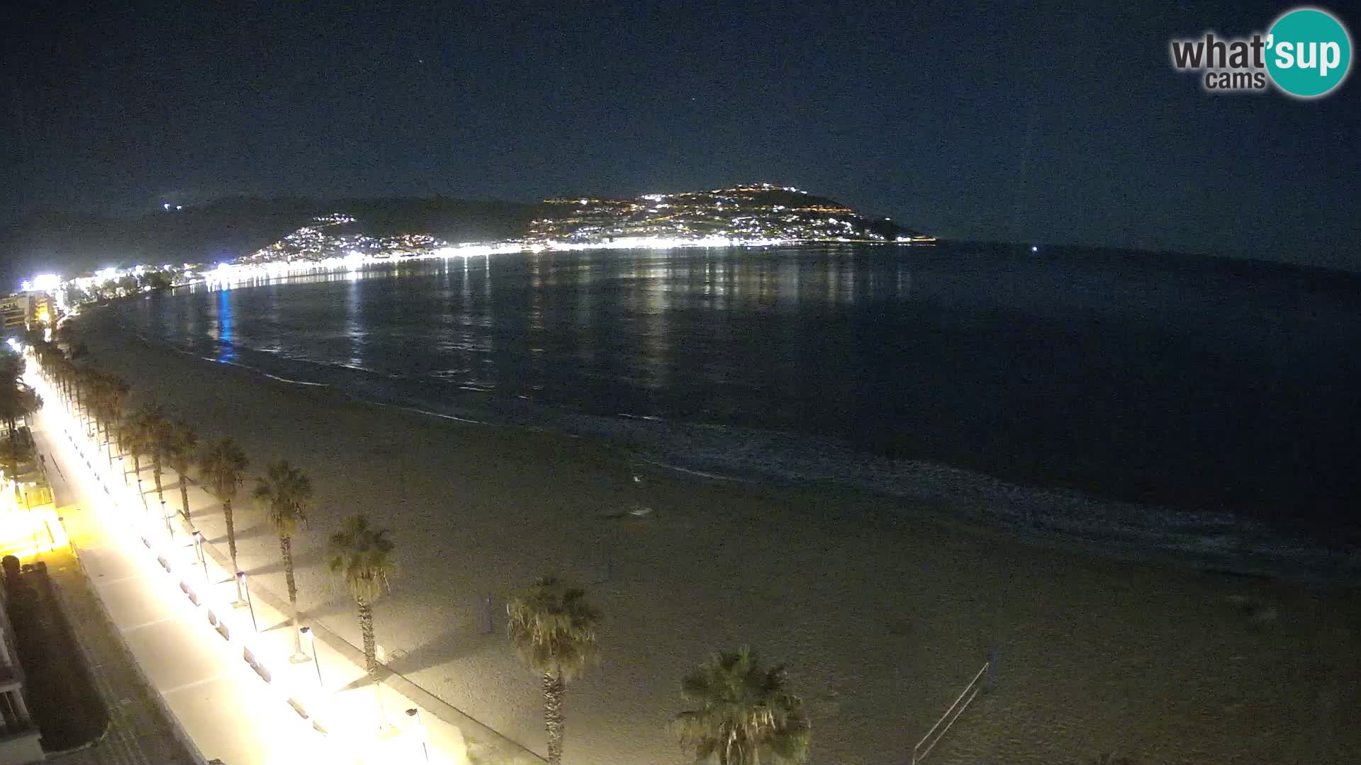 Webcam Costa Brava Roses Strand – Montecarlo Hotel livecam Spanien