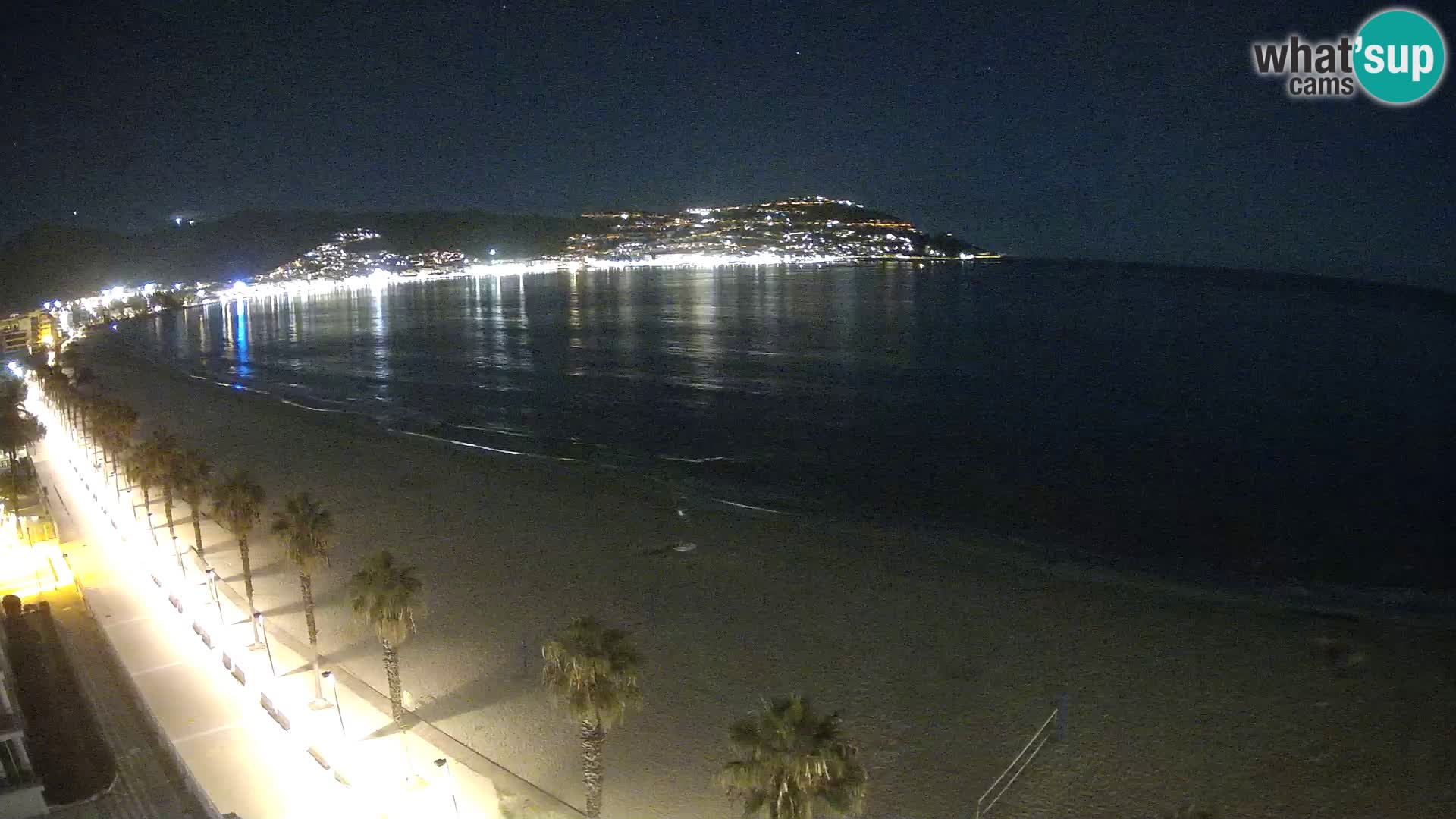 Webcam Costa Brava Roses Strand – Montecarlo Hotel livecam Spanien