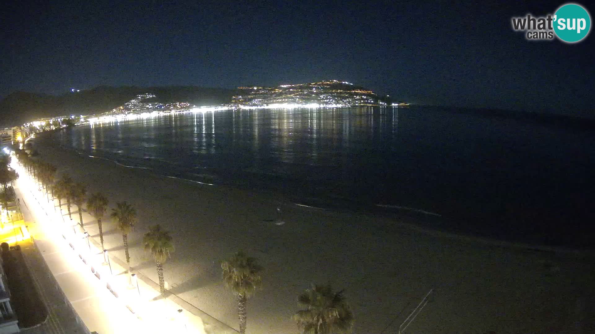 Webcam Costa Brava Roses Strand – Montecarlo Hotel livecam Spanien
