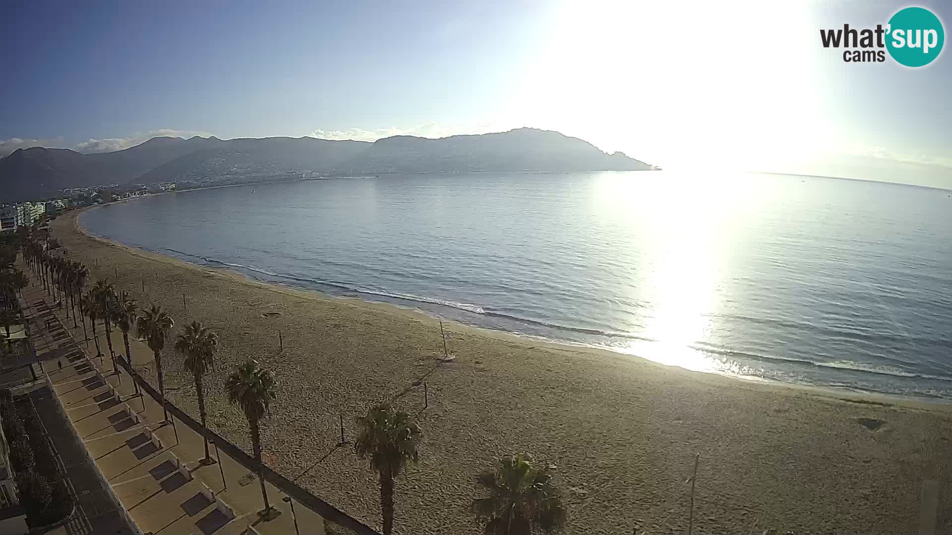 Roses camera en vivo playa Costa Brava- Hotel MonteCarlo