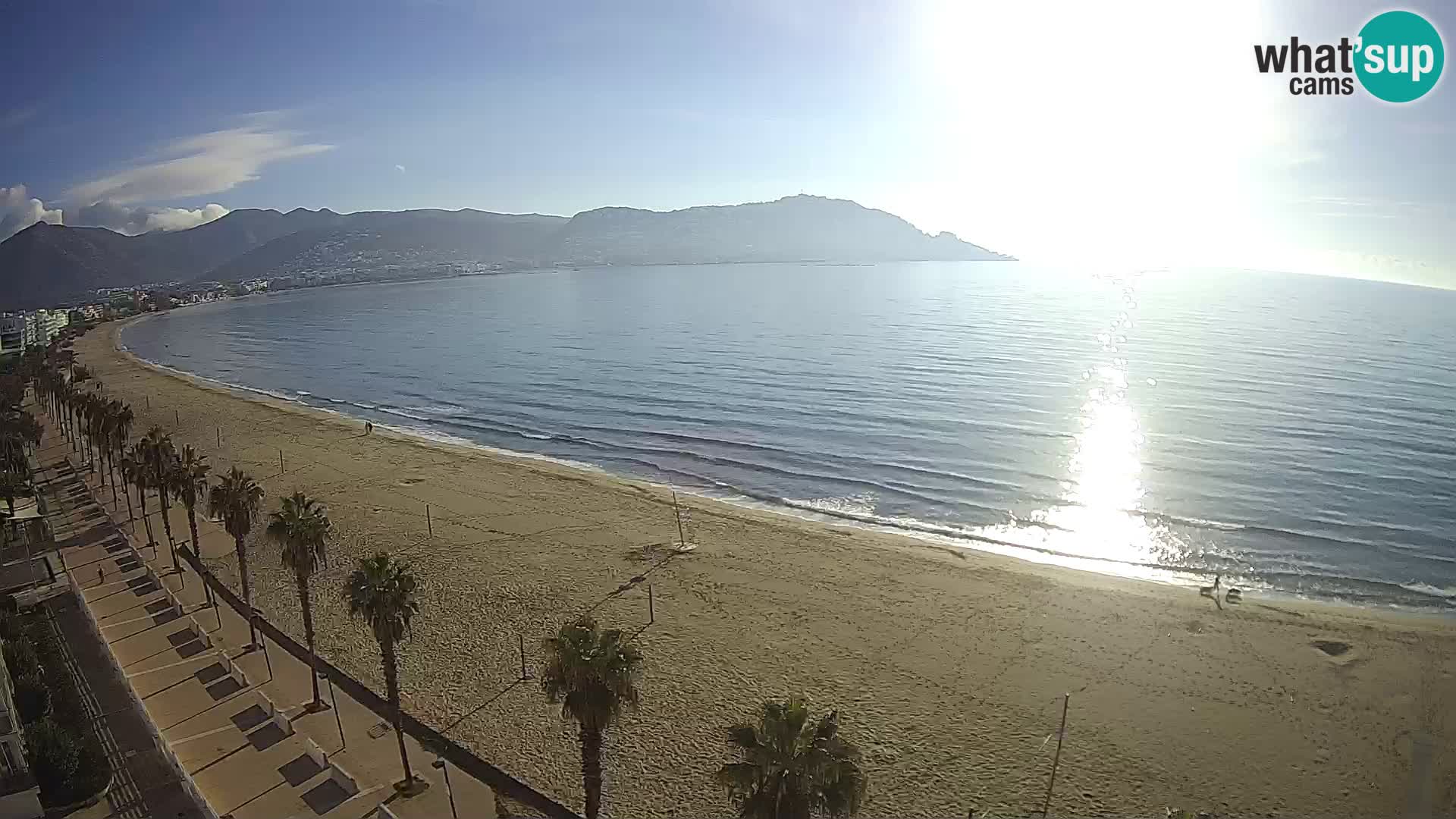 LIVEcam Roses plage Costa Brava – Hotel Montecarlo webcam Espagne