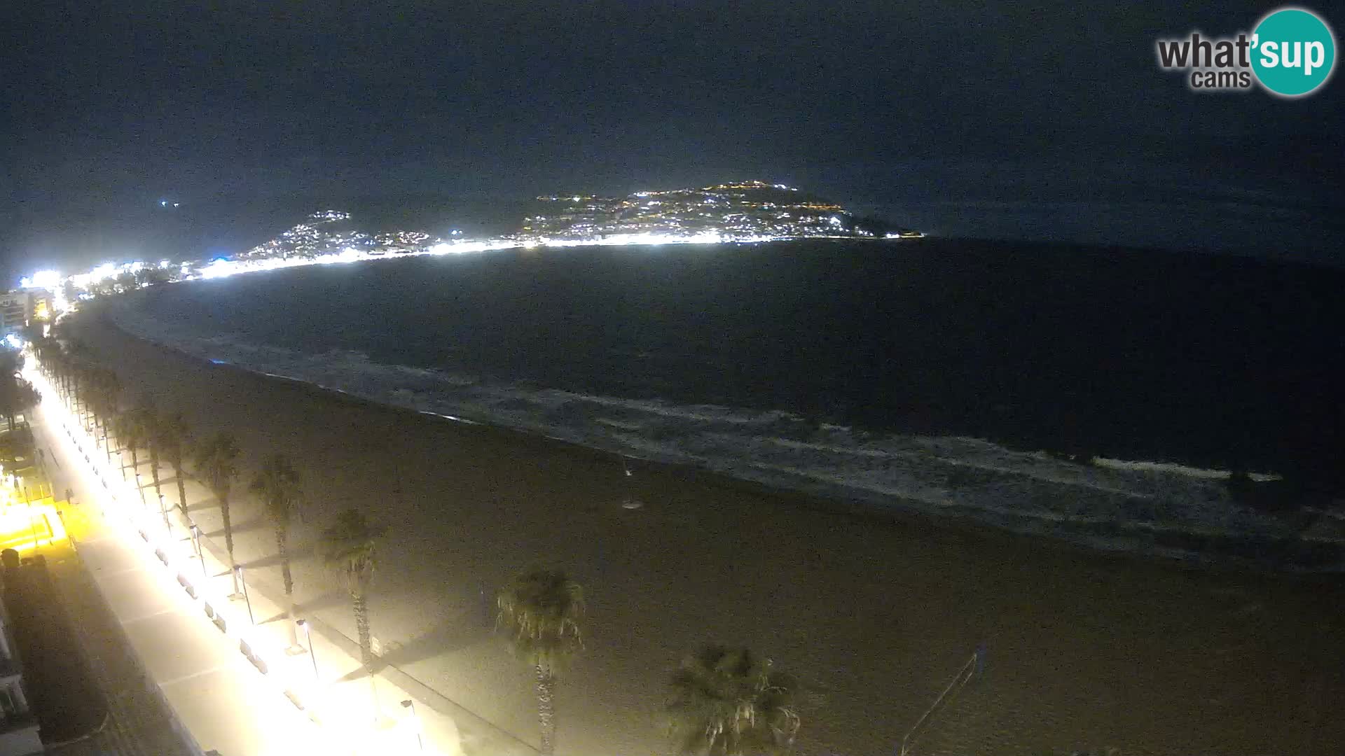 Live cam Roses  – Costa Brava spiaggia – Hotel MonteCarlo