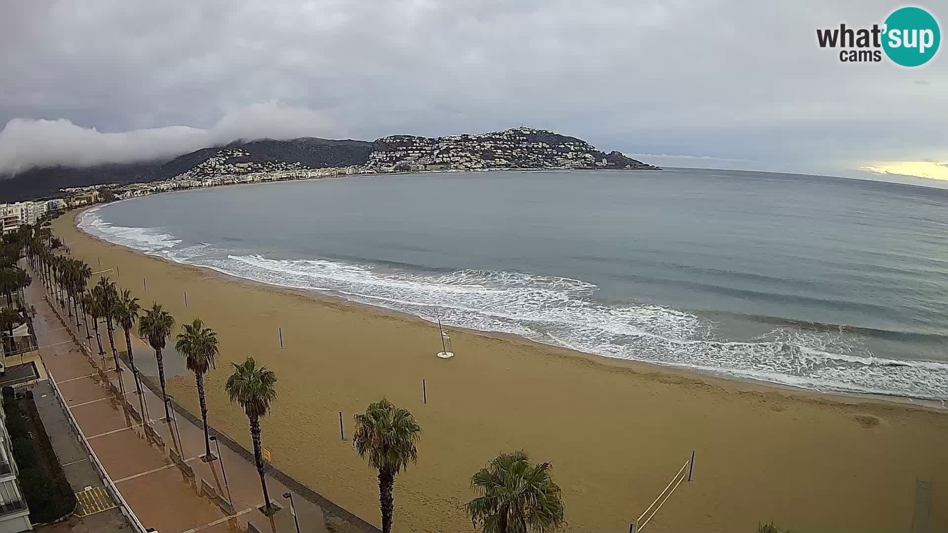 Spletna kamera Roses – Španija – Pogled s hotela MonteCarlo