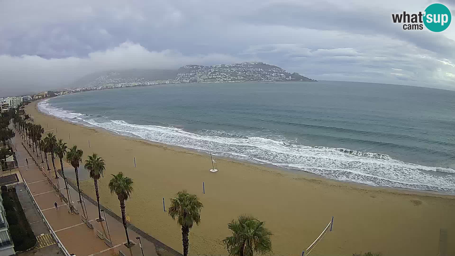 Roses camera en vivo playa Costa Brava- Hotel MonteCarlo