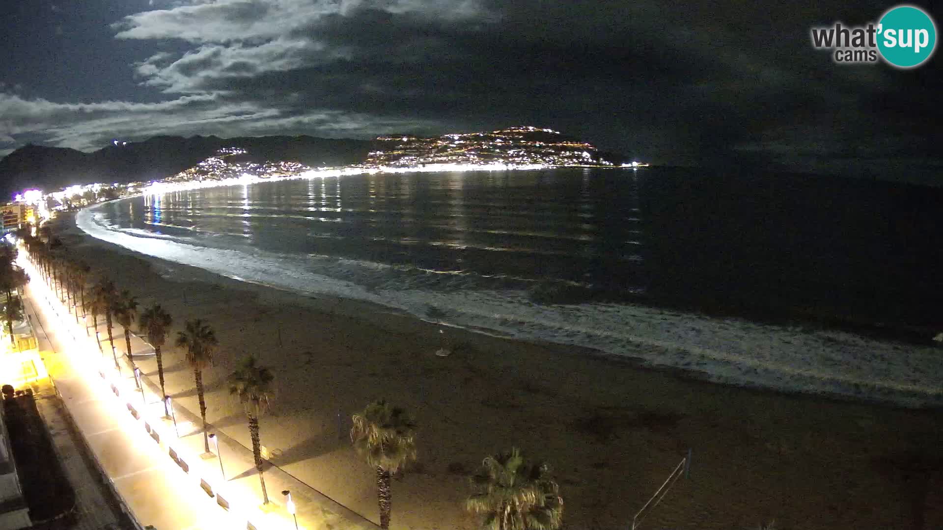 LIVEcam Roses plage Costa Brava – Hotel Montecarlo webcam Espagne