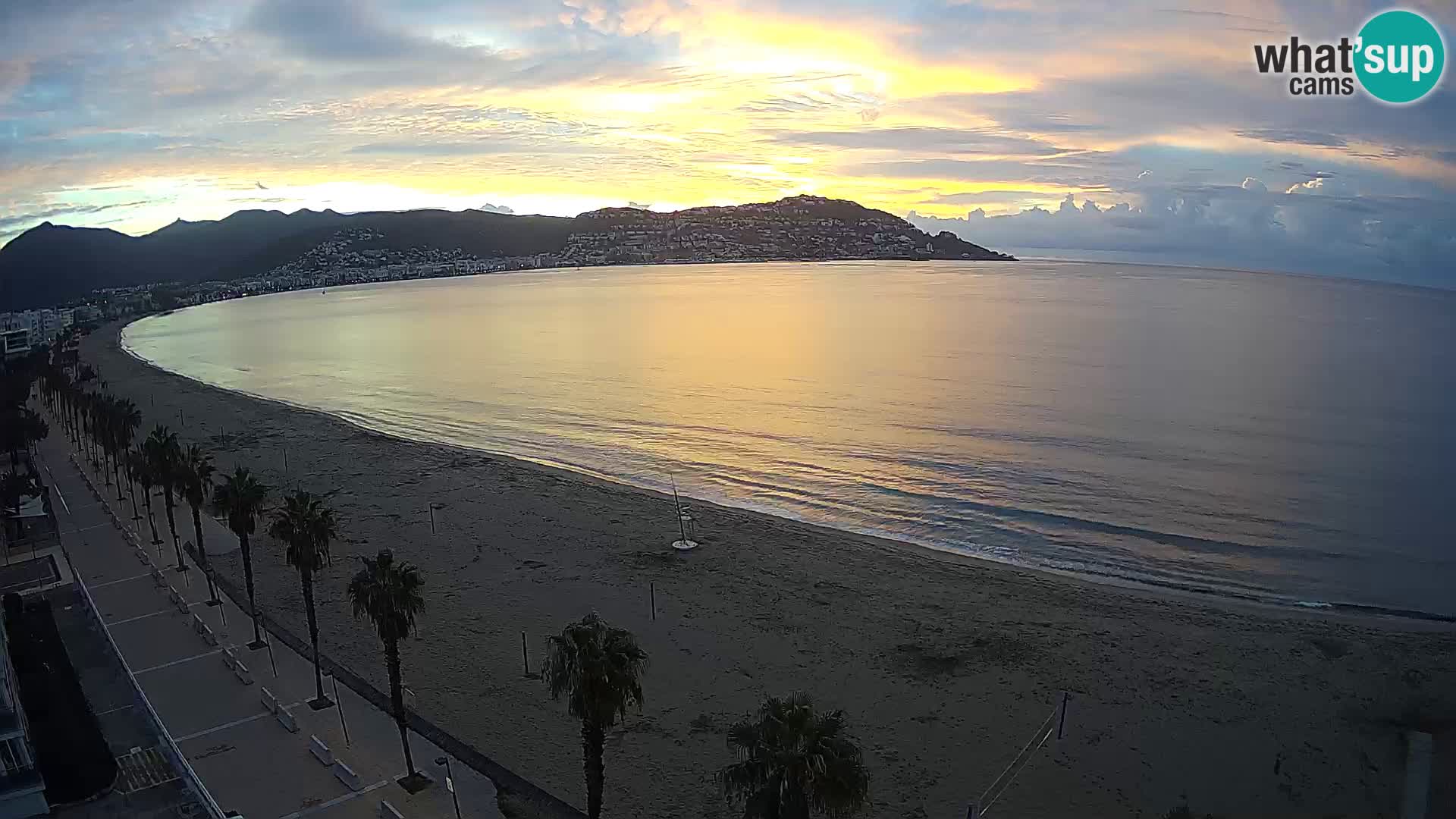 Live cam Roses  – Costa Brava spiaggia – Hotel MonteCarlo