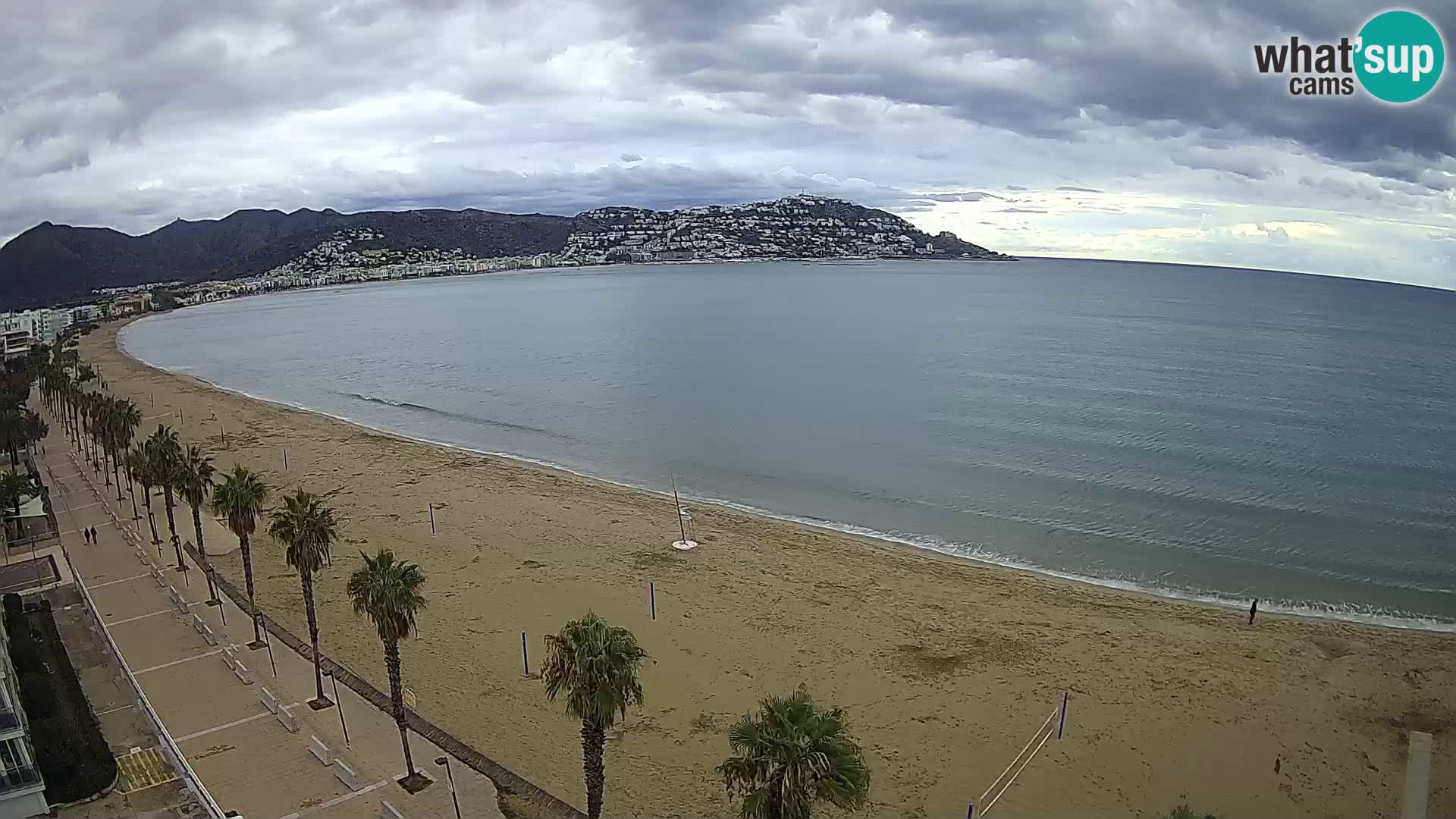 Roses camera en vivo playa Costa Brava- Hotel MonteCarlo