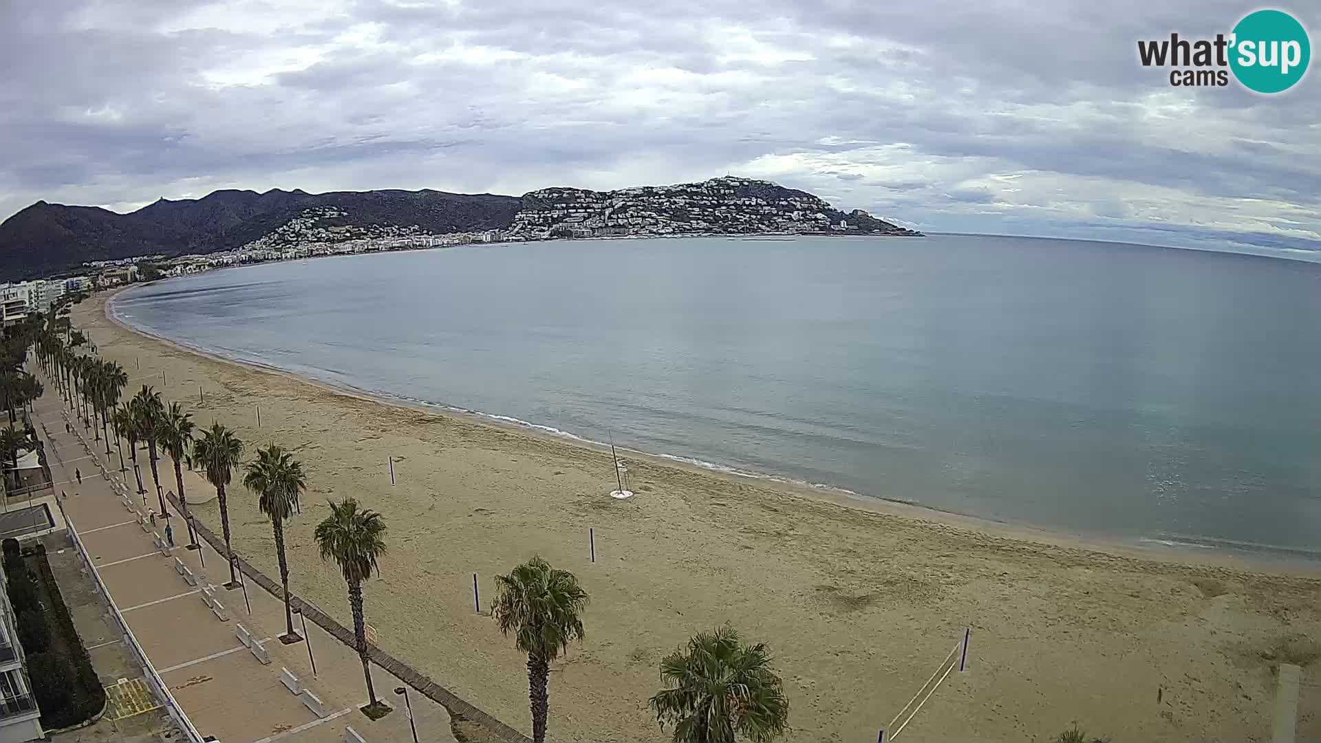 Live cam Roses – Costa Brava spiaggia – Hotel MonteCarlo