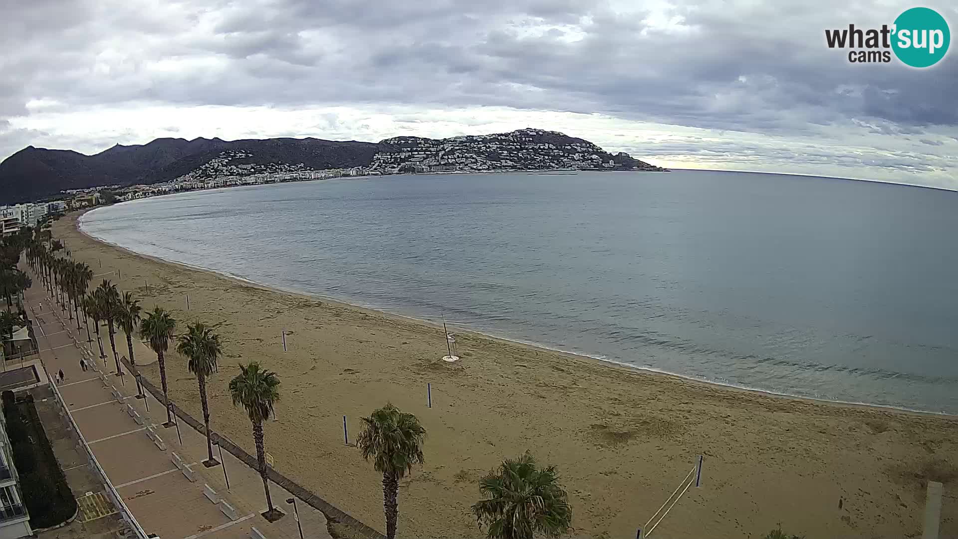 Webcam Costa Brava Roses Strand – Montecarlo Hotel livecam Spanien