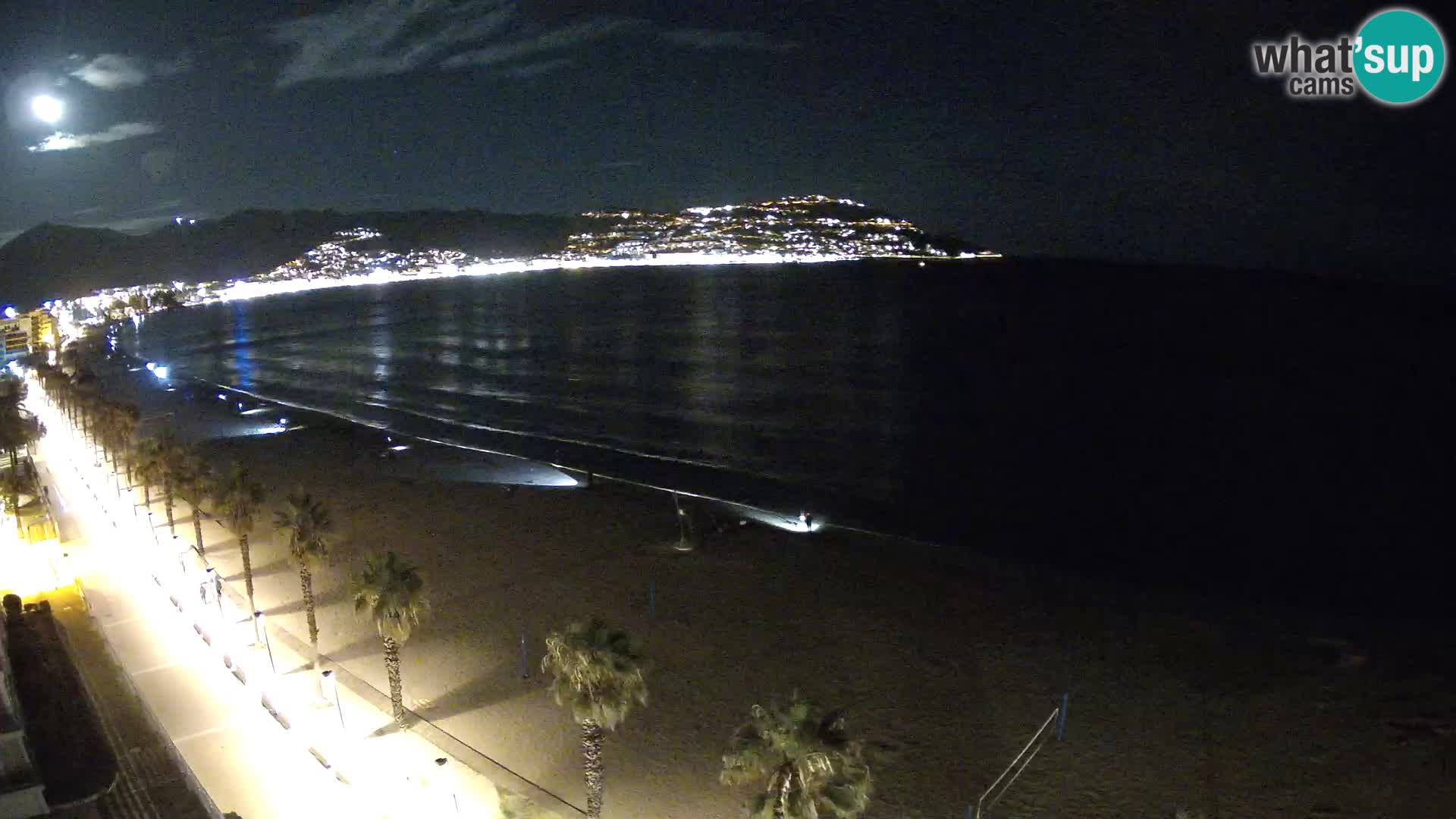 Webcam Costa Brava Roses Strand – Montecarlo Hotel livecam Spanien