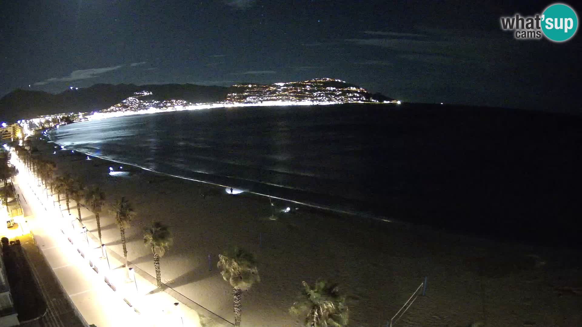 Webcam Costa Brava Roses Strand – Montecarlo Hotel livecam Spanien